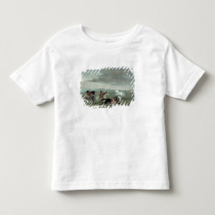 Camiseta De Bebé Hazañas del Comanche de la equitación marcial,