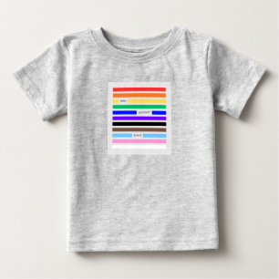 Camiseta De Bebé Hazte Orgulloso Redacción Arcoíris Orgullo 2026