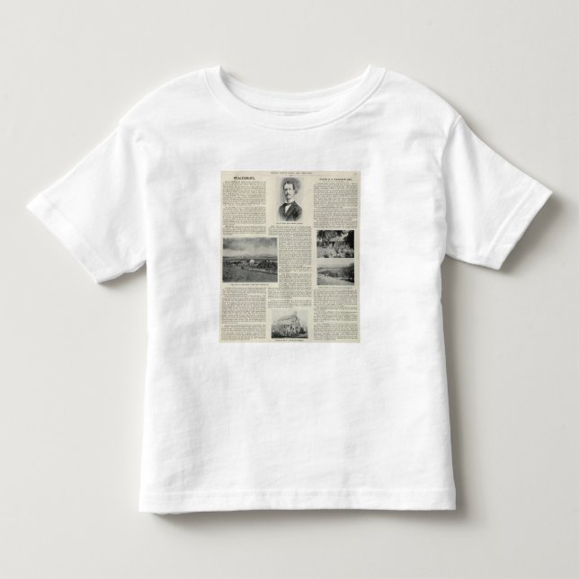 Camiseta De Bebé Healdsburg, California (Anverso)