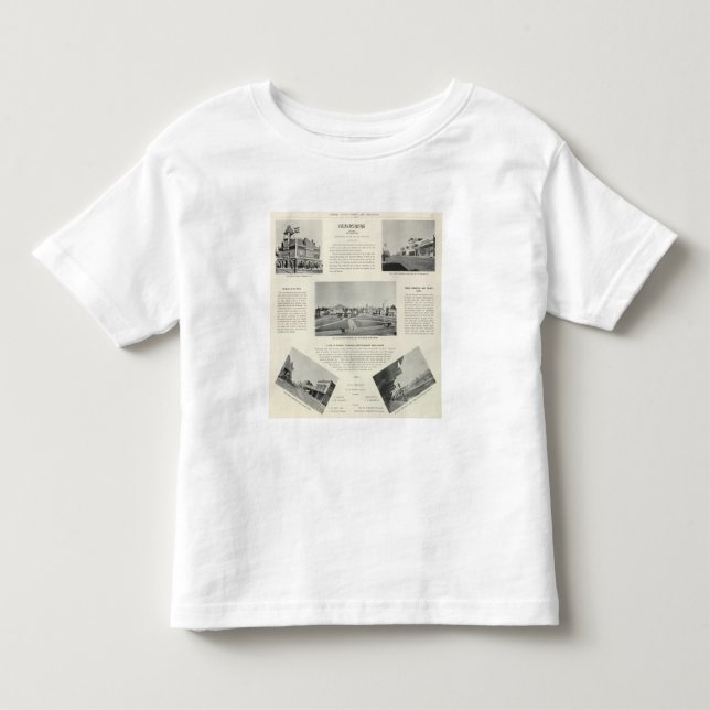 Camiseta De Bebé Healdsburg, California (Anverso)