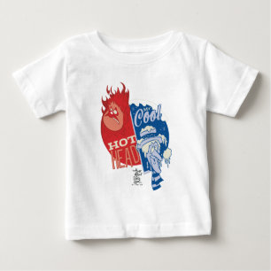 Camiseta De Bebé Heat Miser Cabeza caliente y Nieve Miser Sr. Guay
