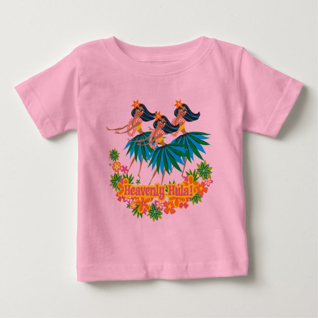 Camiseta De Bebé Heavenly Hula Toddler T-Shirt (Anverso)