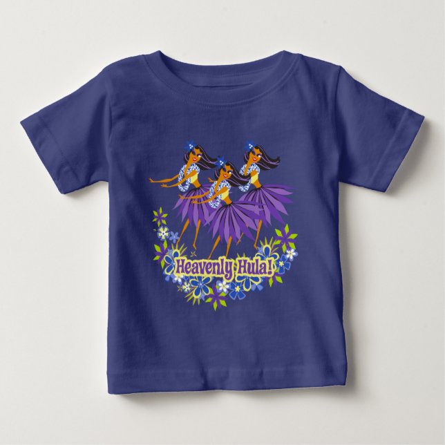 Camiseta De Bebé Heavenly Hula Toddler T-Shirt (Anverso)