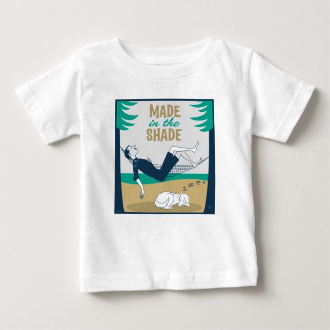 Camiseta De Bebé Hecho a la sombra (Anverso)