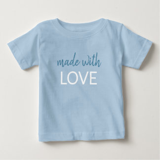 Camiseta De Bebé hecho con amor