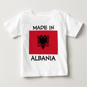 Camiseta De Bebé Hecho en Albania