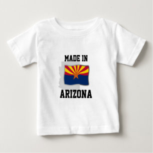 Camiseta De Bebé Hecho en Arizona