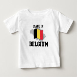 Camiseta De Bebé Hecho en Bélgica