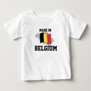 Camiseta De Bebé Hecho en Bélgica