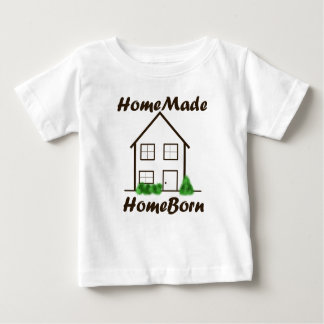 Camiseta De Bebé Hecho en casa, HomeBorn