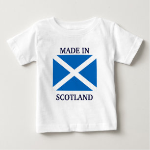 Camiseta De Bebé Hecho en Escocia