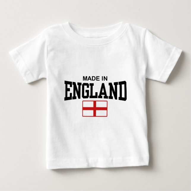 Camiseta De Bebé Hecho en Inglaterra (Anverso)