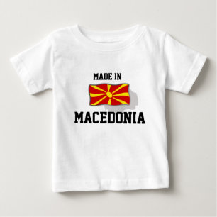 Camiseta De Bebé Hecho en Macedonia