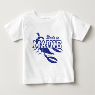 Camiseta De Bebé Hecho en Maine