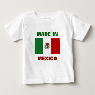Camiseta De Bebé Hecho en México