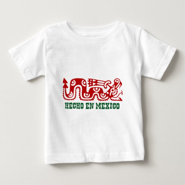 Camiseta De Bebé Hecho en México (Anverso)