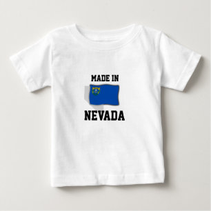Camiseta De Bebé Hecho en Nevada