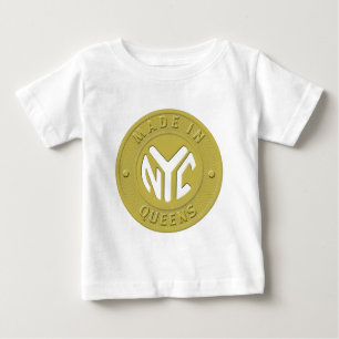 Camiseta De Bebé Hecho en Nueva York Queens