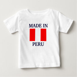 Camiseta De Bebé Hecho en Perú
