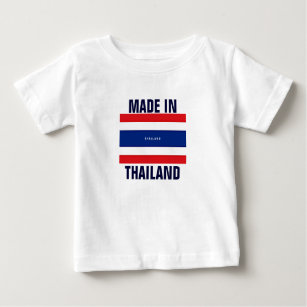 Camiseta De Bebé Hecho en Tailandia