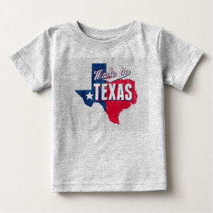 Camiseta De Bebé "Hecho en Tejas "