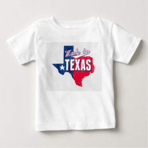 Camiseta De Bebé "Hecho en Texas"