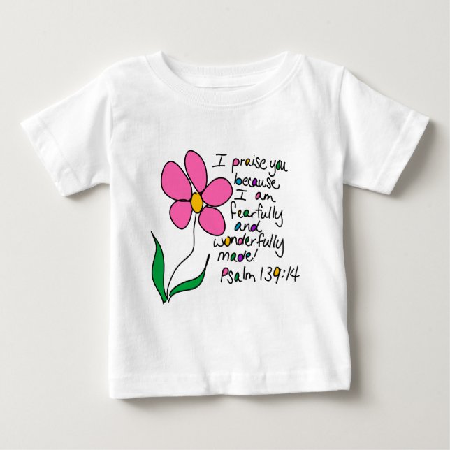 Camiseta De Bebé Hecho maravillosamente (Anverso)