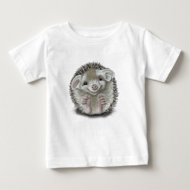 Camiseta De Bebé Hedgehog (Anverso)