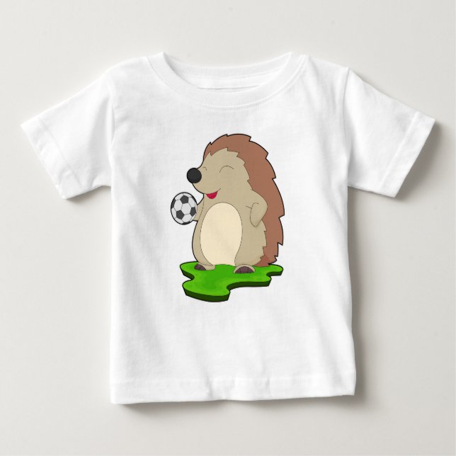 Camiseta De Bebé Hedgehog Soccer (Anverso)