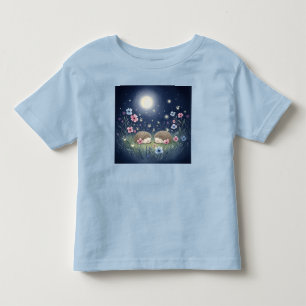 Camiseta De Bebé Hedgehogs durmiente de Natasha Us