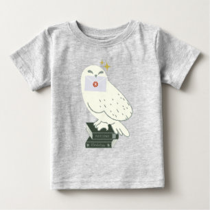 Camiseta De Bebé Hedwig con carta Dibujo caprichoso
