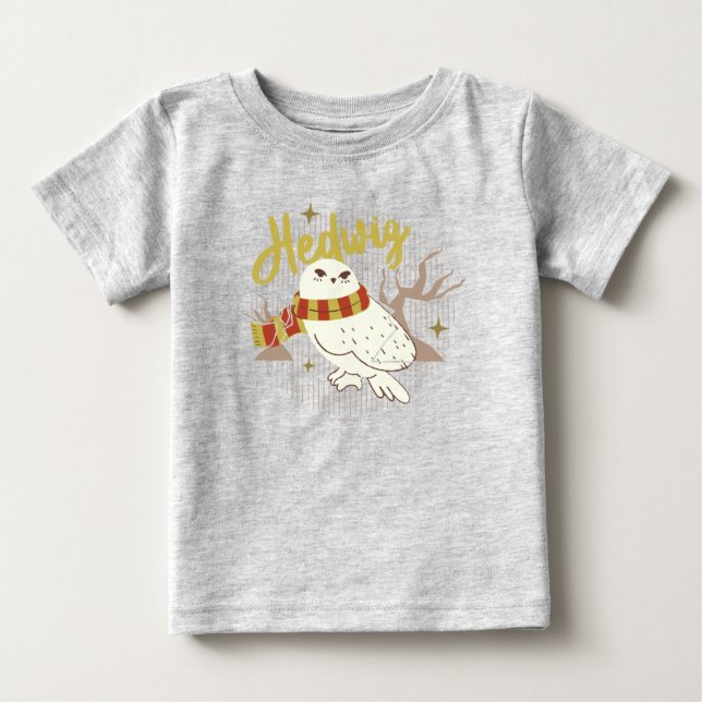 Camiseta De Bebé Hedwig Whimsical Forest Drawing (Anverso)