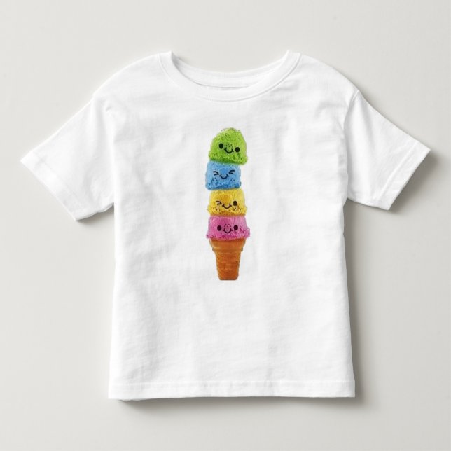 Camiseta De Bebé helado (Anverso)