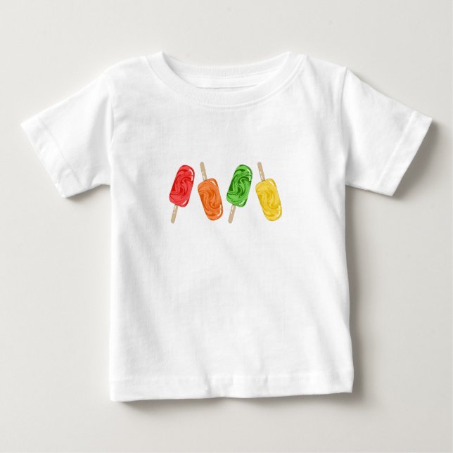 Camiseta De Bebé helado (Anverso)
