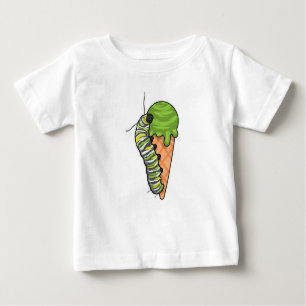 Camiseta De Bebé Helado de oruga