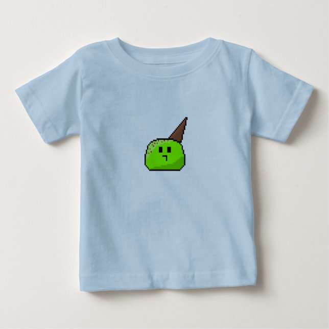 Camiseta De Bebé Helado delgado (Anverso)