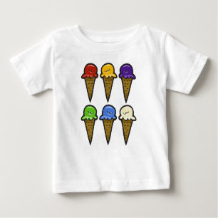 Camiseta De Bebé Helados Nº 6
