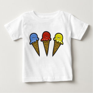 Camiseta De Bebé Helados No. 4