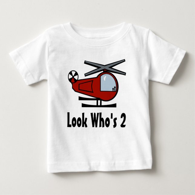 Camiseta De Bebé Helicopter Lil' Chopper (Anverso)