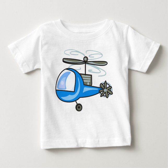 Camiseta De Bebé Helicóptero para niños (Anverso)