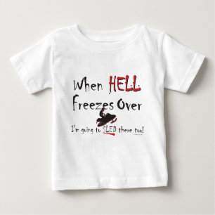 Camiseta De Bebé HELL-CONGELACIÓN-sobre-ceniza-[Conver