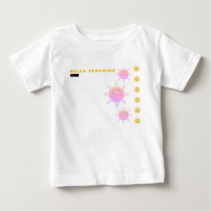 CAMISETA DE BEBÉ HELLO SUNSHINE T-SHIRT