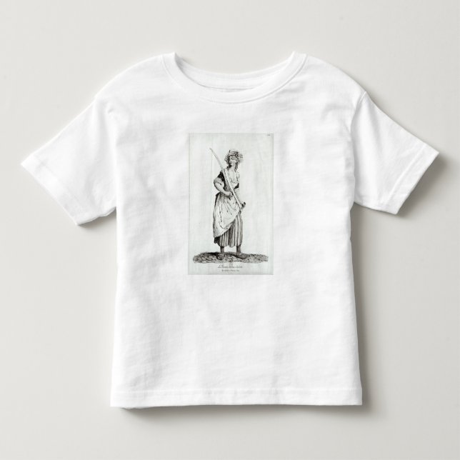 Camiseta De Bebé Hembra Sin-Culotte, 1792 (Anverso)