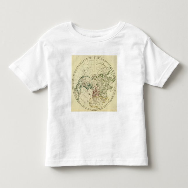 Camiseta De Bebé Hemisferio norte 2 (Anverso)