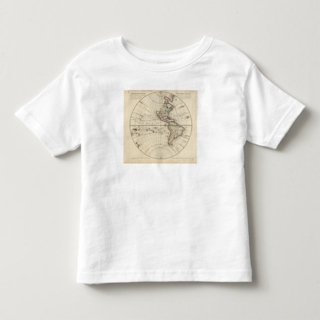 Camiseta De Bebé Hemisferio occidental 10 (Anverso)