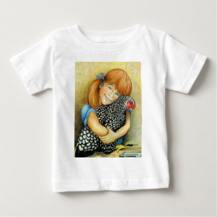 Camiseta De Bebé Hen Hugger