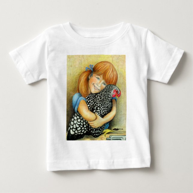 Camiseta De Bebé Hen Hugger (Anverso)