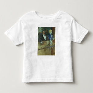 Camiseta De Bebé Henri de Toulouse-Lautrec En el bar: La Grasa Pr