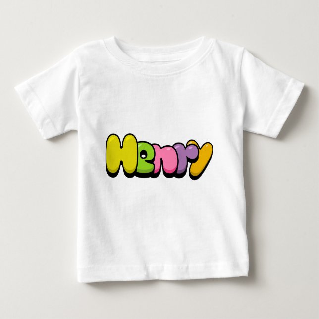 Camiseta De Bebé Henry (Anverso)