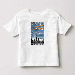 Camiseta De Bebé Henry Farman vuela Poster de promoción de hombre v